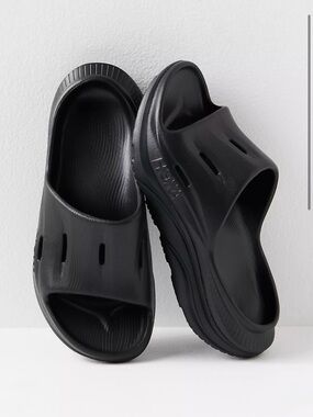 Hoka One One Ora Recovery Slides Black Size 10
